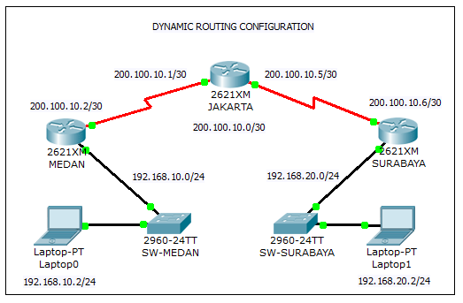 Dynamic IP routing