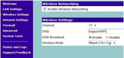 3COM Router Network Settings