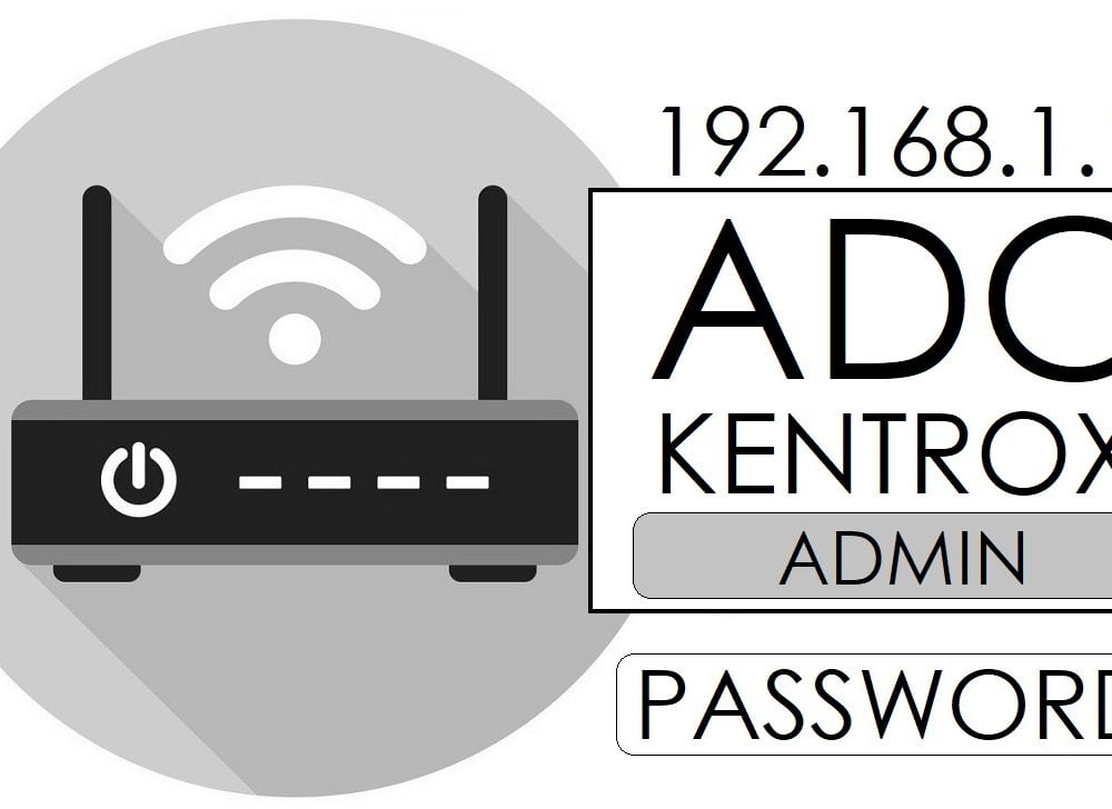 192.168.1.1 ADC Kentrox Router Admin Login & Password Change