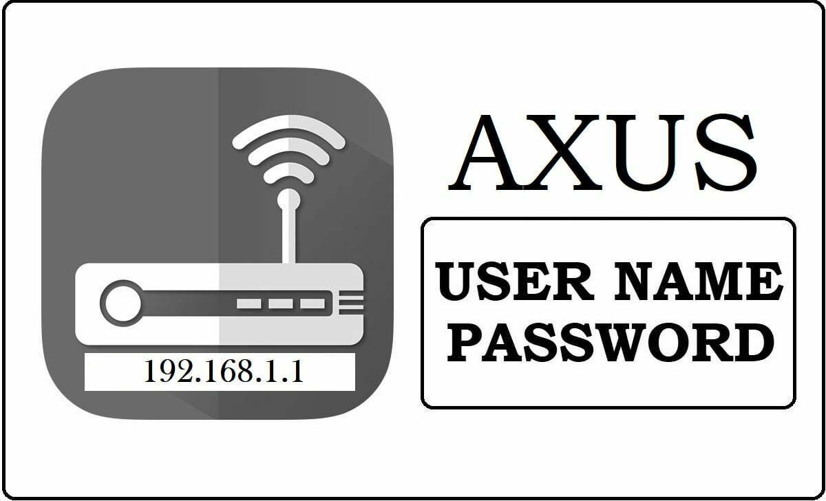 192.168.1.1 Axus Router Admin Login Password Change