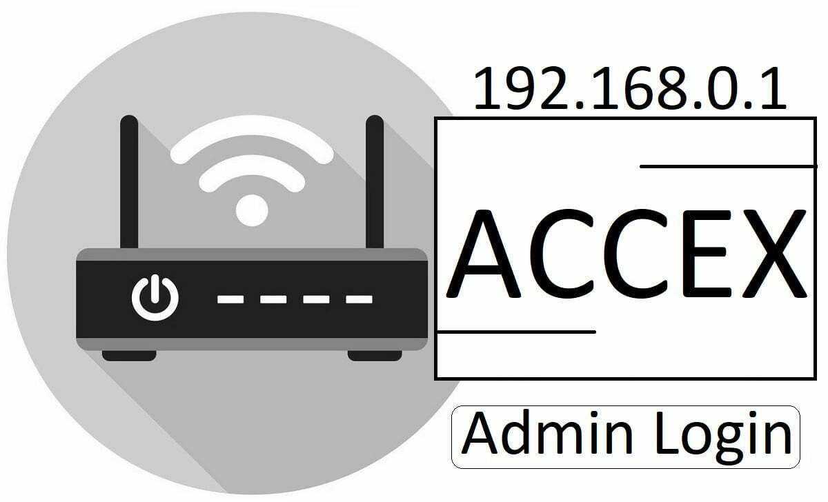 192.168.0.1 Accex WiFi Router Admin Login