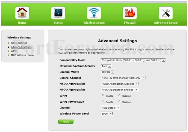 Actiontec WifI Router Admin Login Password