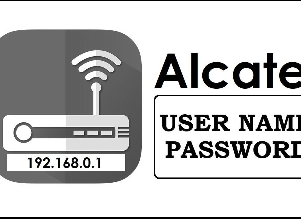 192.168.0.1 Alcatel Router Admin login, Password Change