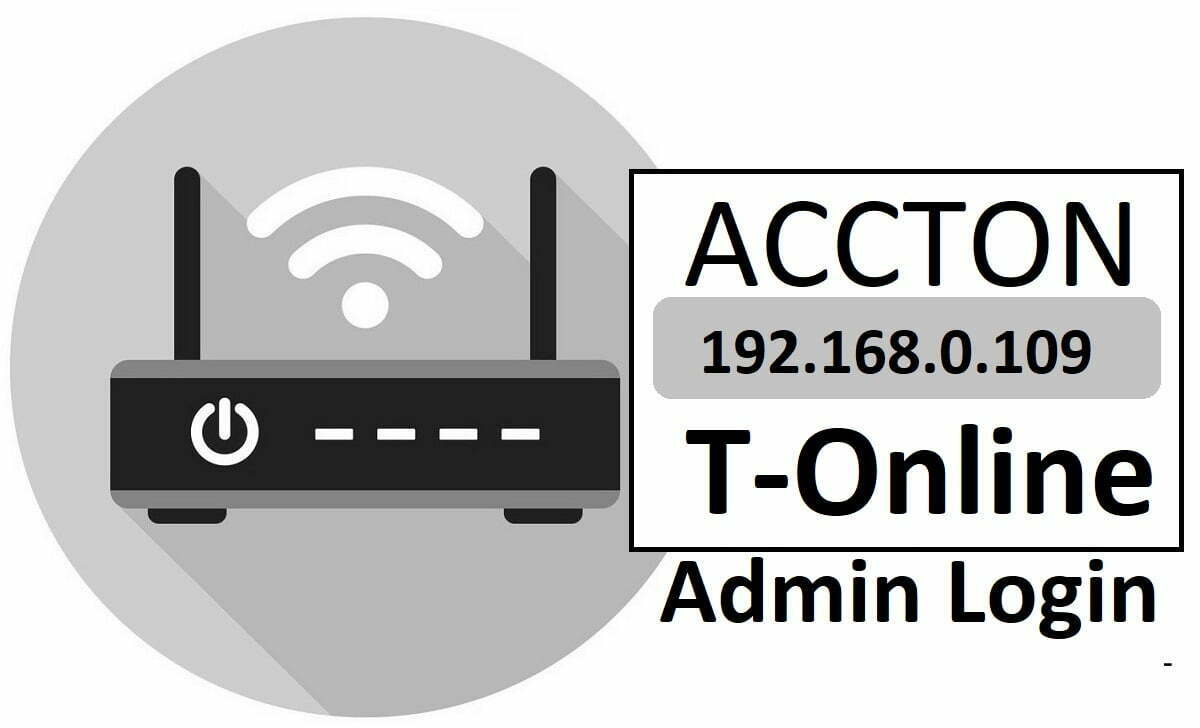 192.168.0.1.109 Accton T-Online Router Admin Login