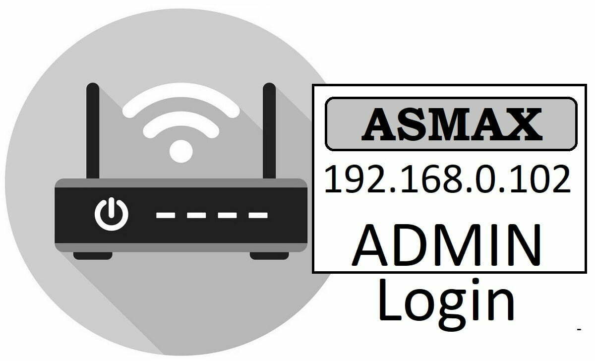 Asmax Router Admin Login & Password Change