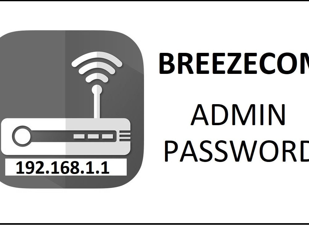 192.168.1.1 Breezecom Router Admin Login Password Change