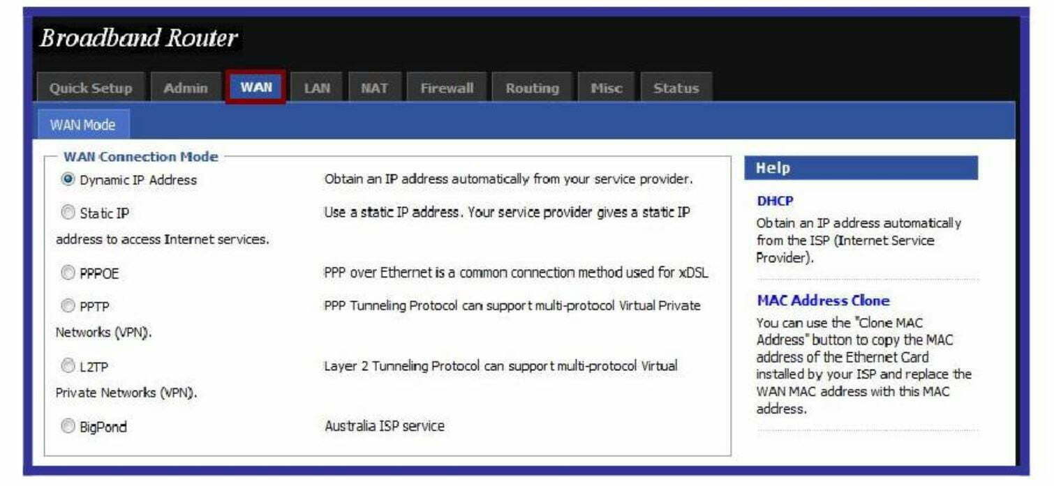  Entrust Router Admin Settings  