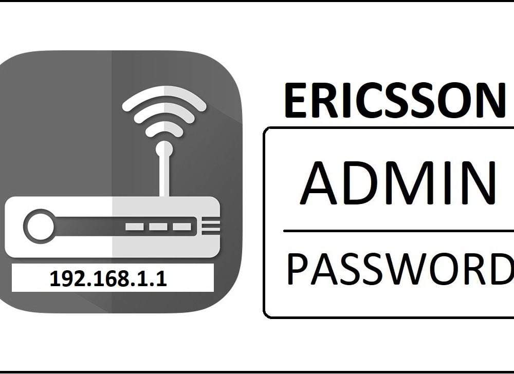 192.168.1.1 Ericsson Router Admin Login Password Change