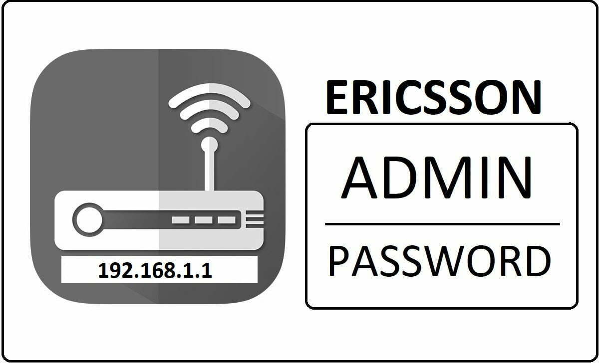 192.168.1.1 Ericsson Router Admin Login Password Change