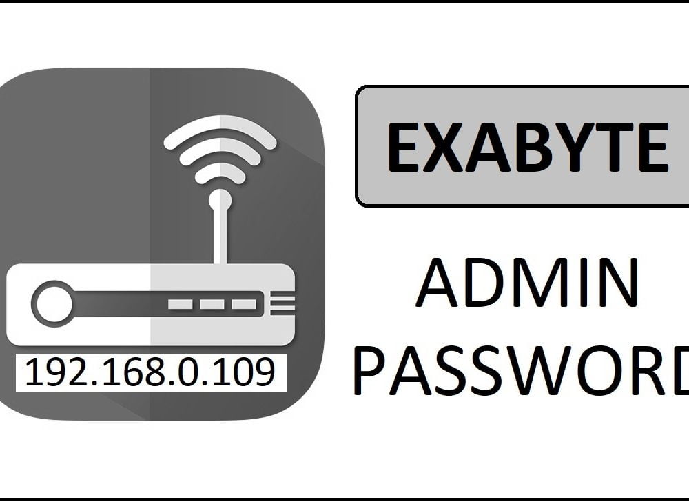 192.168.0.109 Exabyte Router Login Password Change