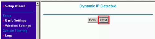 Exabyte Router Dynamic IP Detected