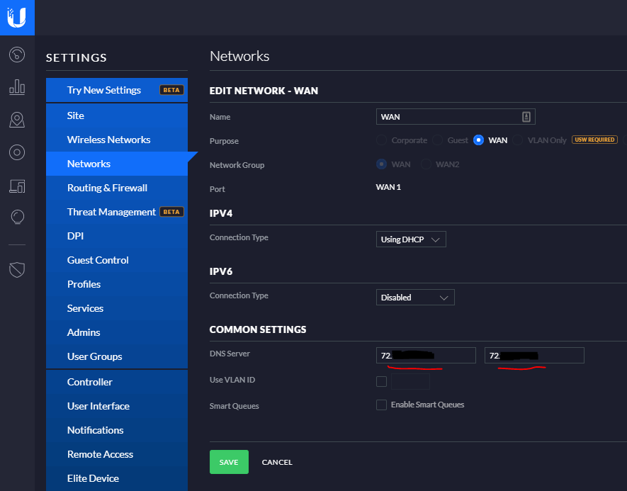 Funk Software Router Network Settings