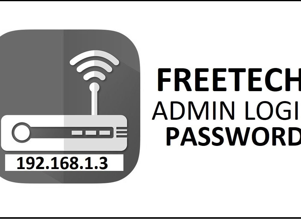192.168.1.3 Freetech Router Admin Login Password Change