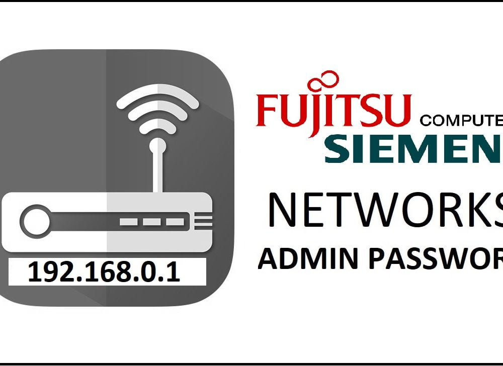 192.168.0.1 Fujitsu Siemens Router Admin Login Password Change