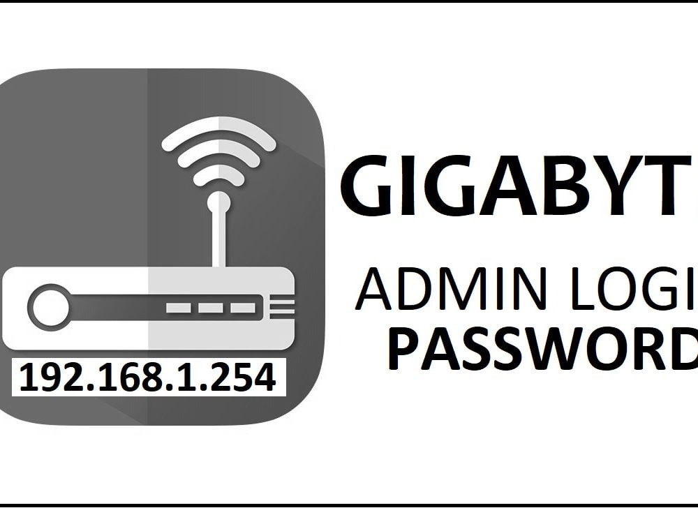 192.168.1.254 Gigabyte Router Admin Login Password Change