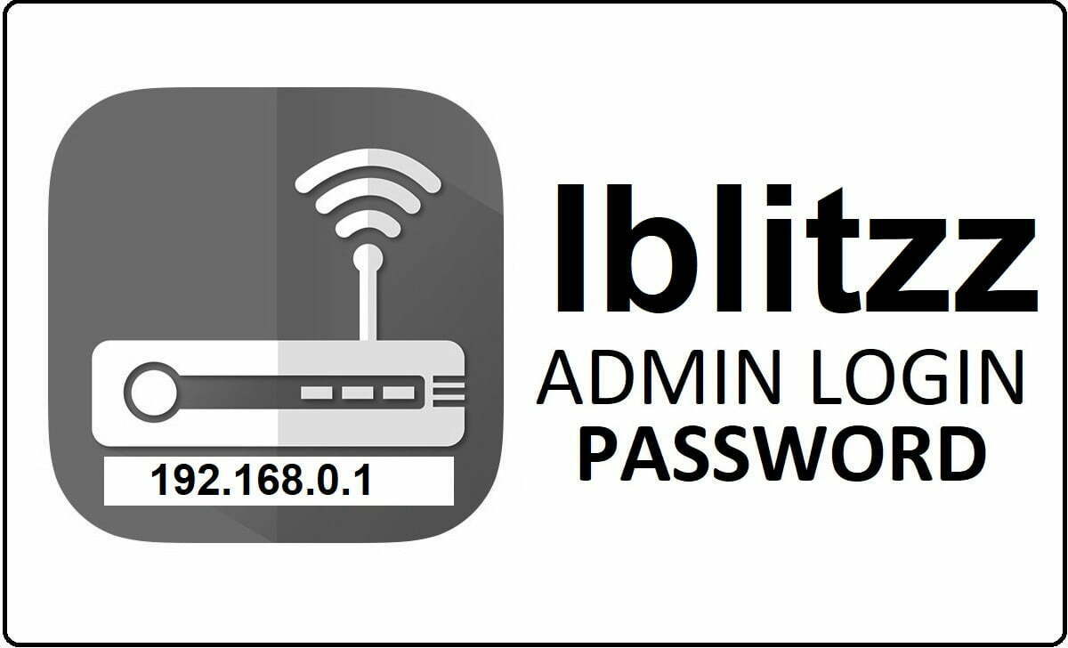 Iblitzz Router Admin Login Password Change