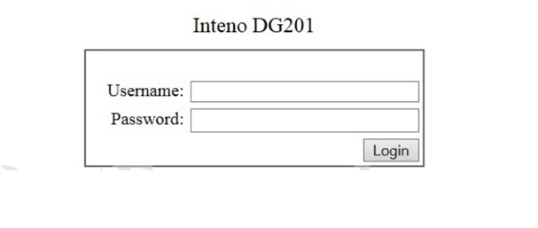  192.168.1.1 Inteno Router Admin Login Password Change