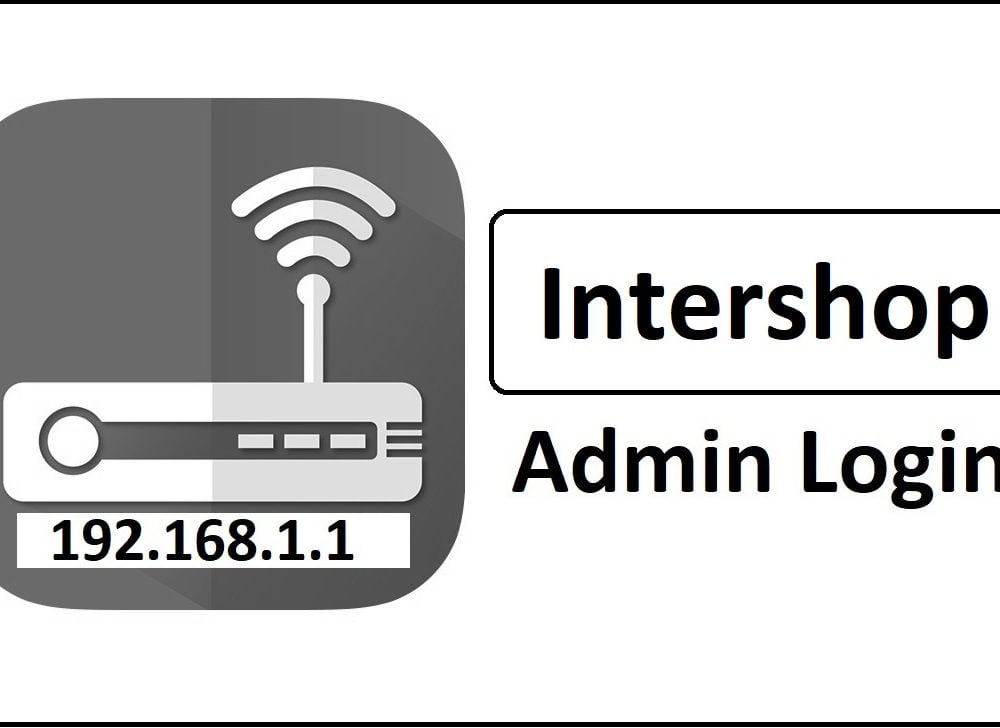192.168.1.1 Intershop Router Admin Login Password Change