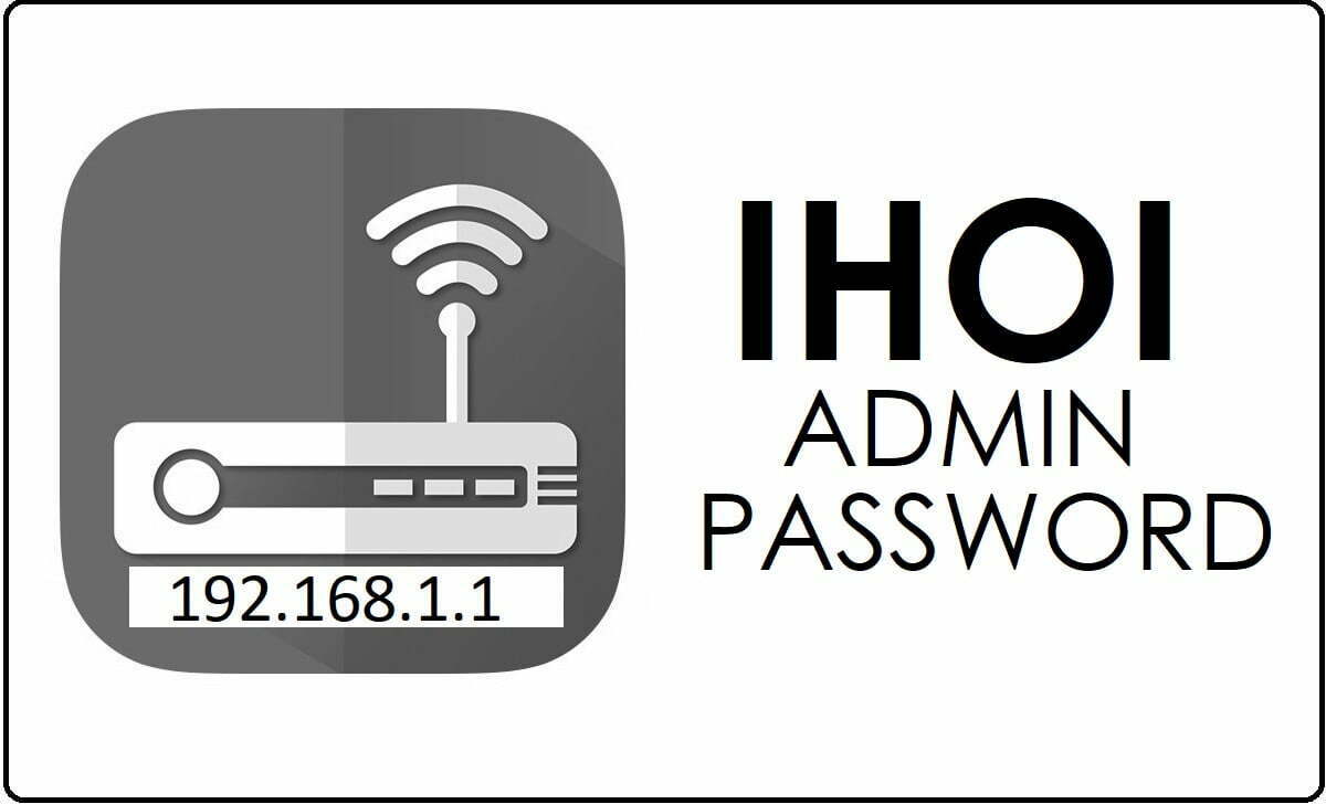 IHOI Router Admin Login Password Change