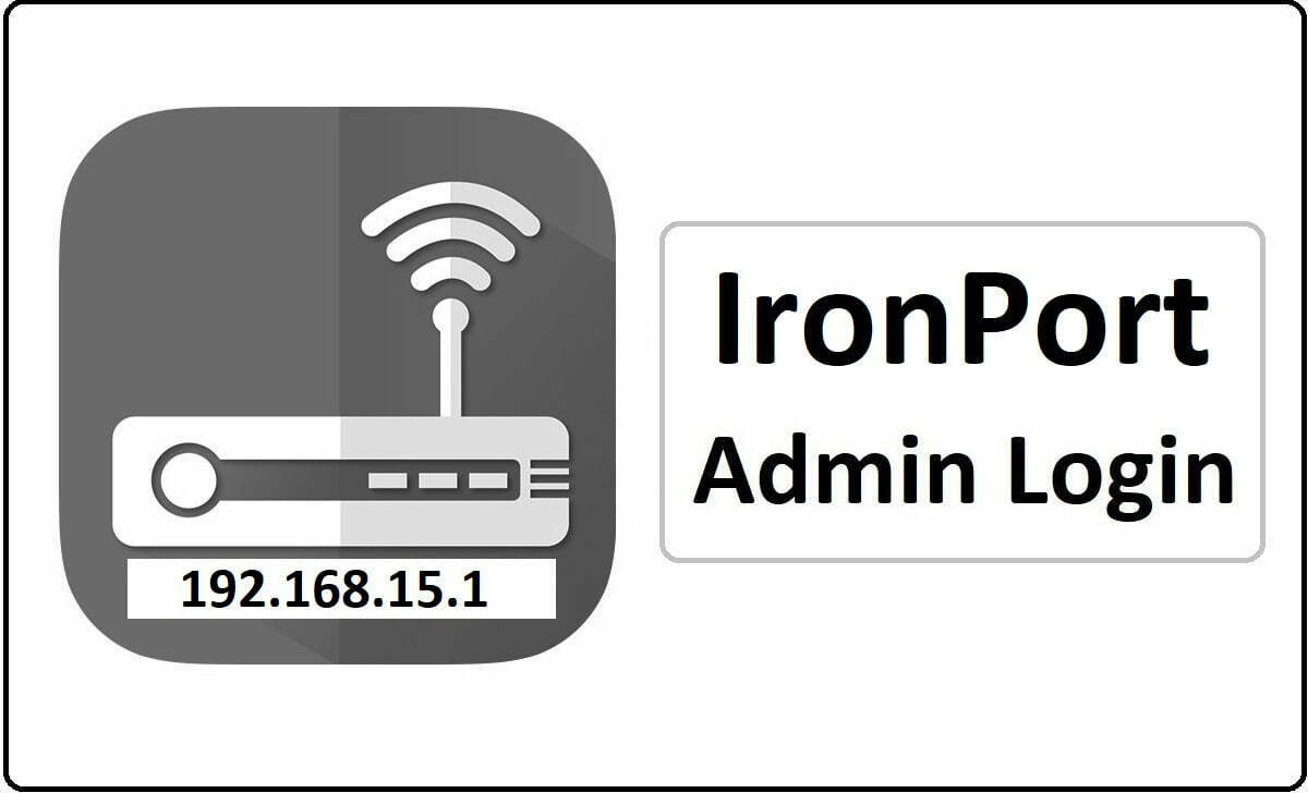 IronPort Router Admin Login Password Change