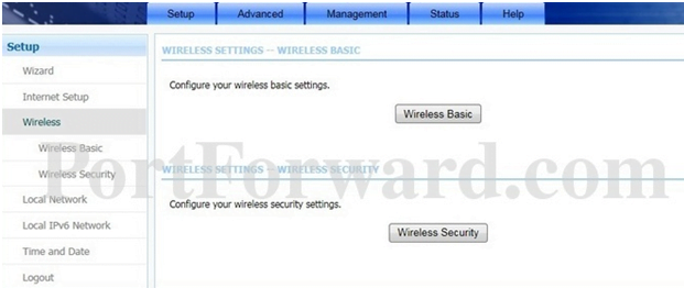 LANCOM Router Wireless Settings