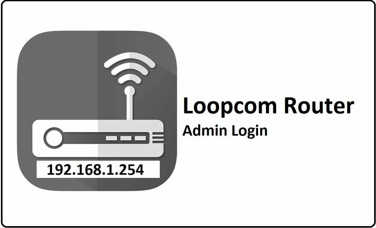 Loopcom Router Admin Login Password Change