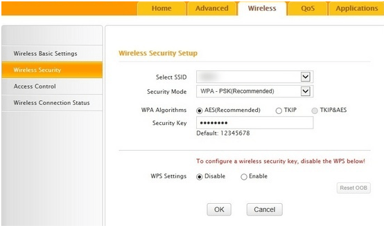 Lucent Router Wireless Security Setup