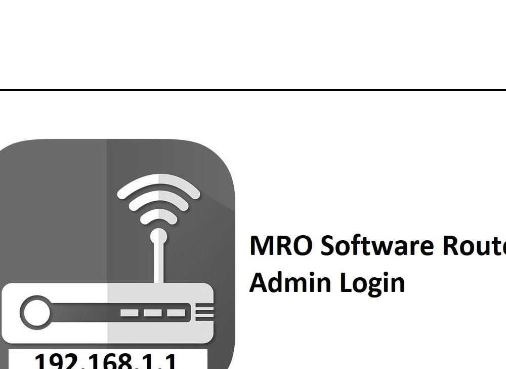 192.168.1.1 MRO Software Router Admin Login Password Change