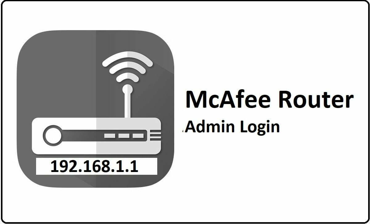 McAfee Router Admin Login Password Change