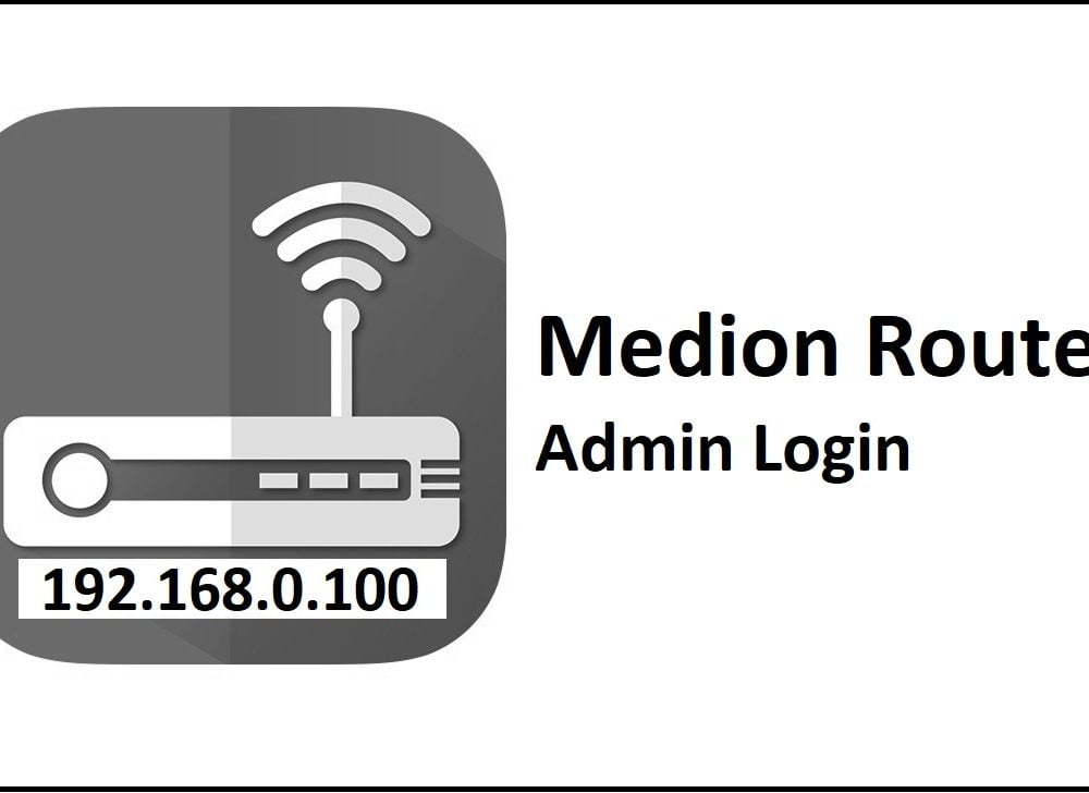 192.168.0.100 Medion Router Admin Login Password Change