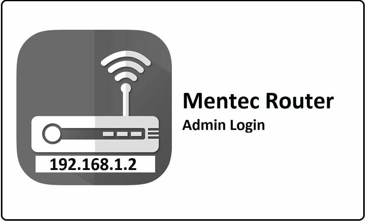 Mentec Router Admin Login Password Change