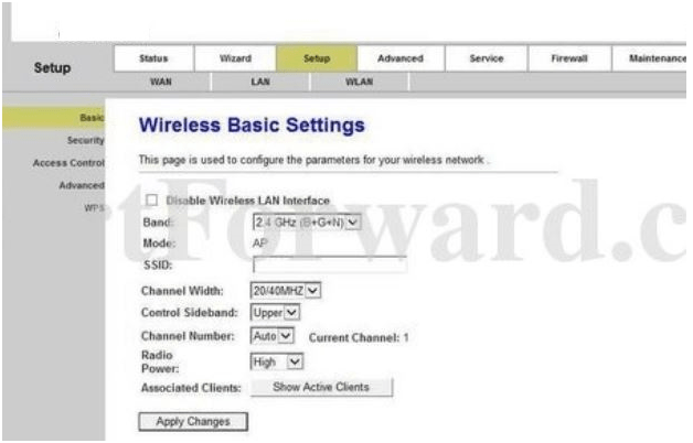 Microrouter Router Wireless Basic Settings