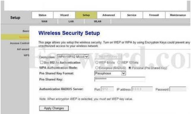 Microrouter Router Wireless Security Setup