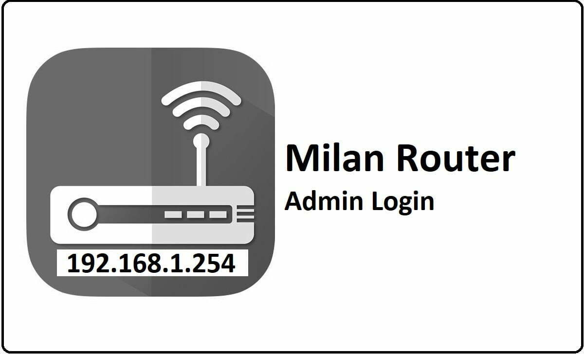 Milan Router Admin Login Password Change