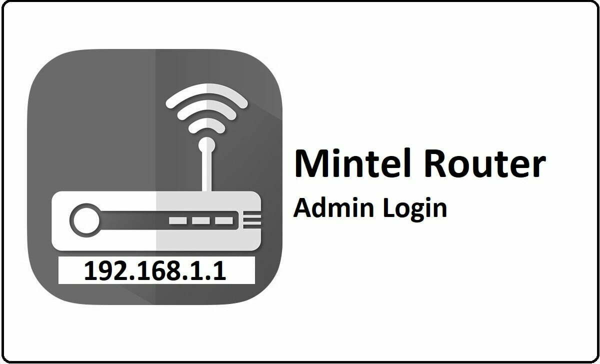 Mintel Router Admin Login Password Change