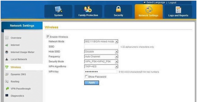 Mutare Software Router Network Settings