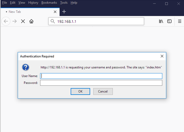 NetGenesis Router Login Interface