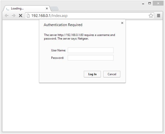 netgear ip login