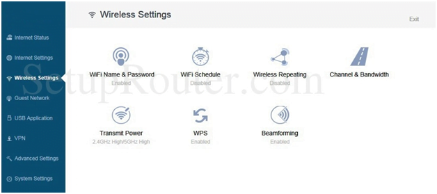 Netport Router Wireless Settings