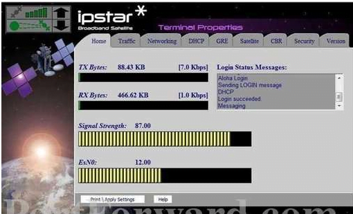 iPSTAR Home Page