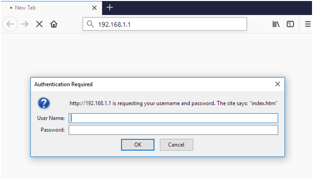 Nortel Router Login Page