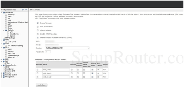 Omron Router Wi-Fi Basic Settings