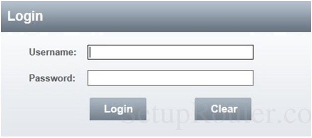 Orange Router Admin Login Page