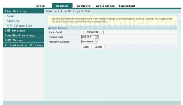 RICOH Router WAN Configurations