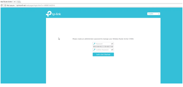 TP-Link Admin Login Interface